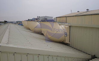 螺絲工廠安裝負壓扇，改善工作環境