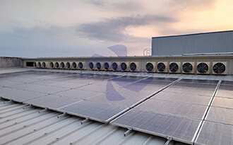 食品工廠運用風扇加強廠內通風